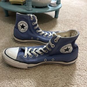 Converse All Star Hi Tops Periwinkle Blue Purple Size 9 Women’s Mens 7.5
